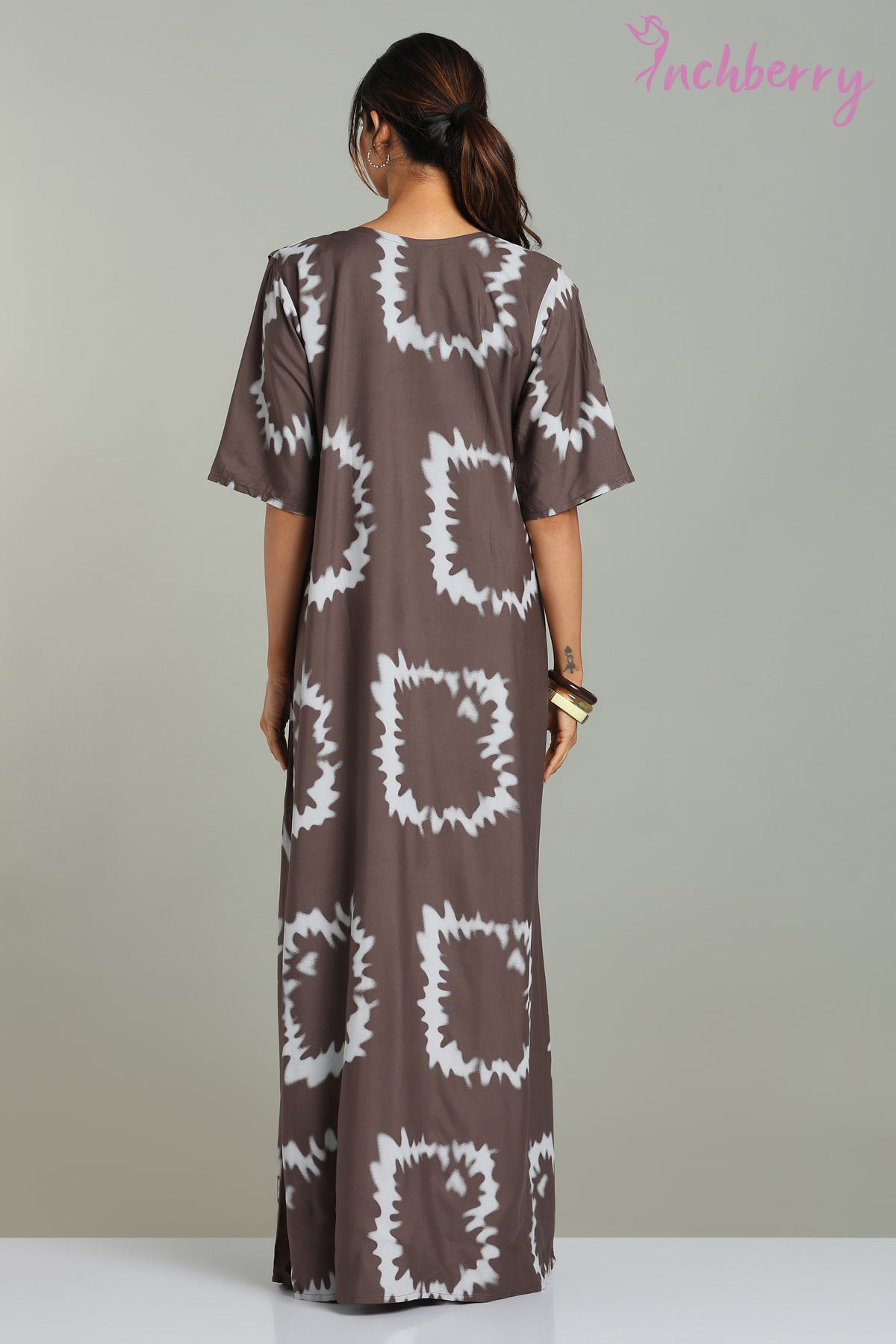 Night gown in rayon