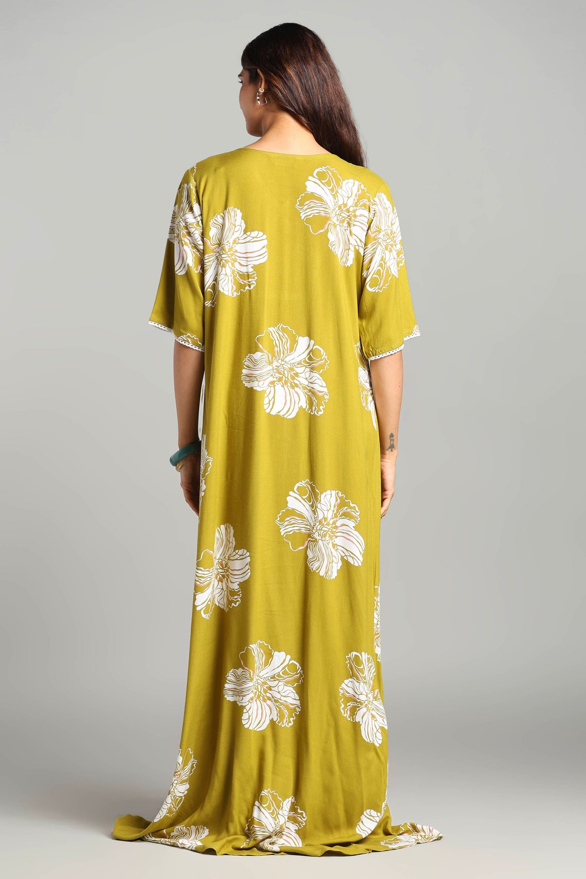 Elegant daily wear night gown