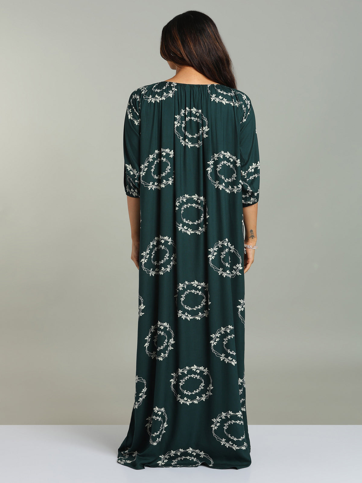 Relaxed Fit Nightgown in Green