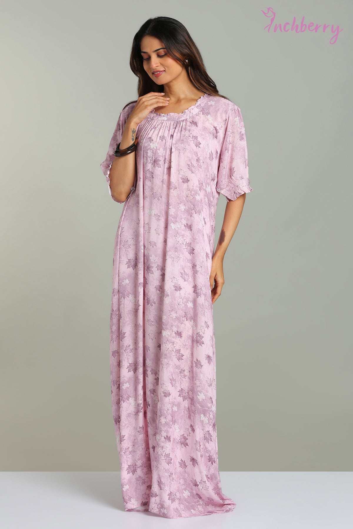 Light shade NIght gown