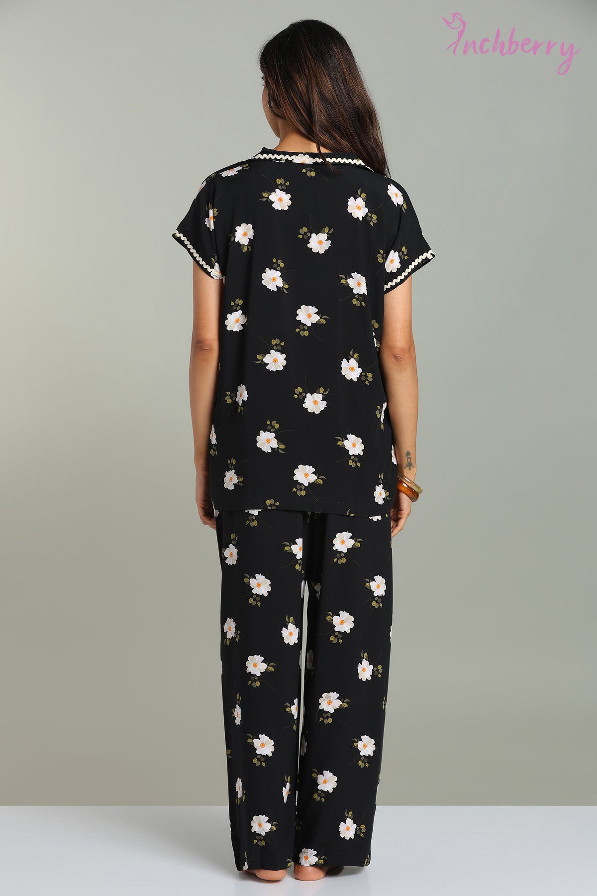 Rayon material pyjama set