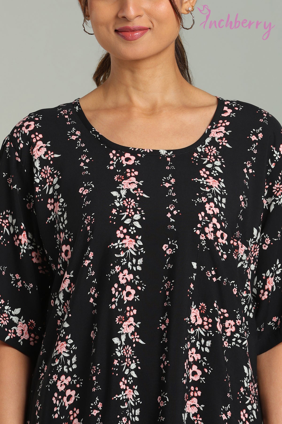 Heavy rayon daily wear nightgown
