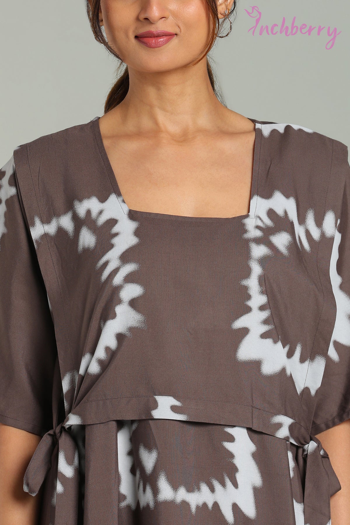 Night gown in rayon
