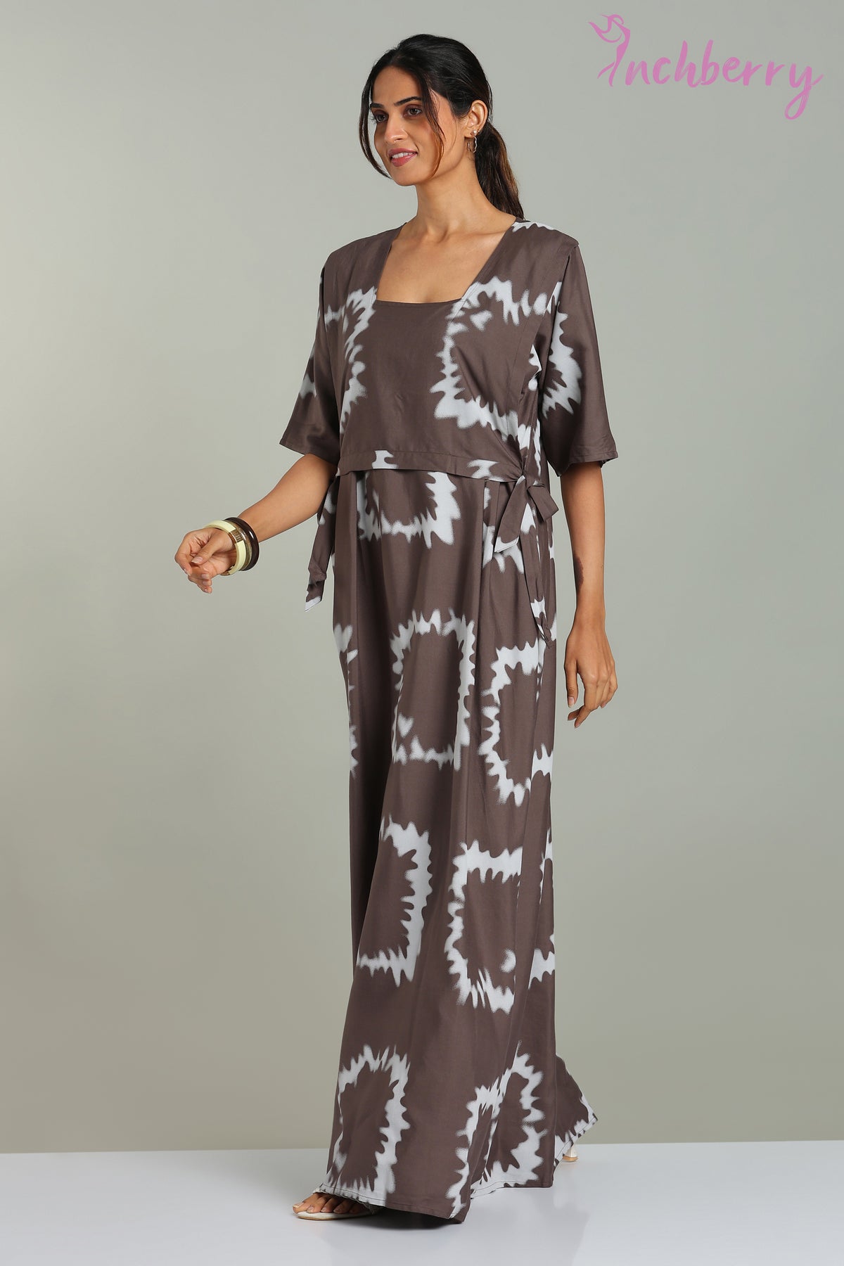 Night gown in rayon