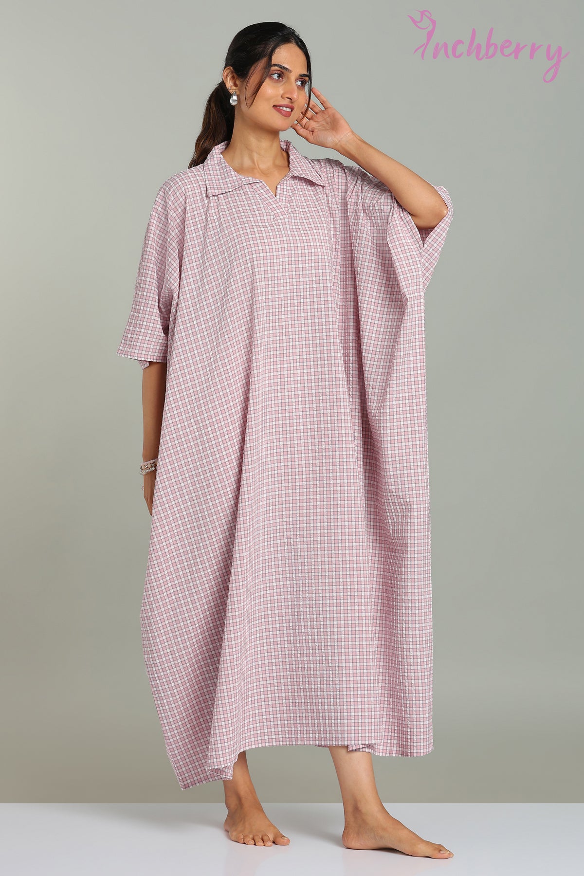Poly crush simple nightgown