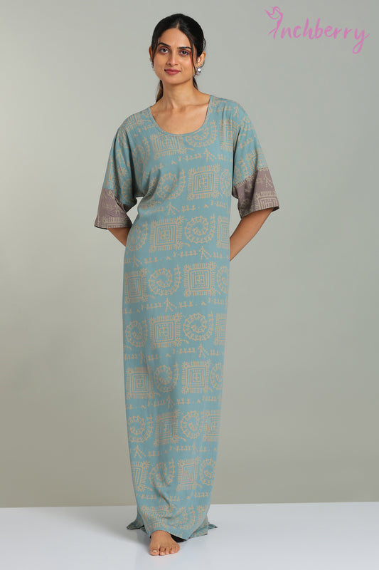 Comfortable nightgown for ladies