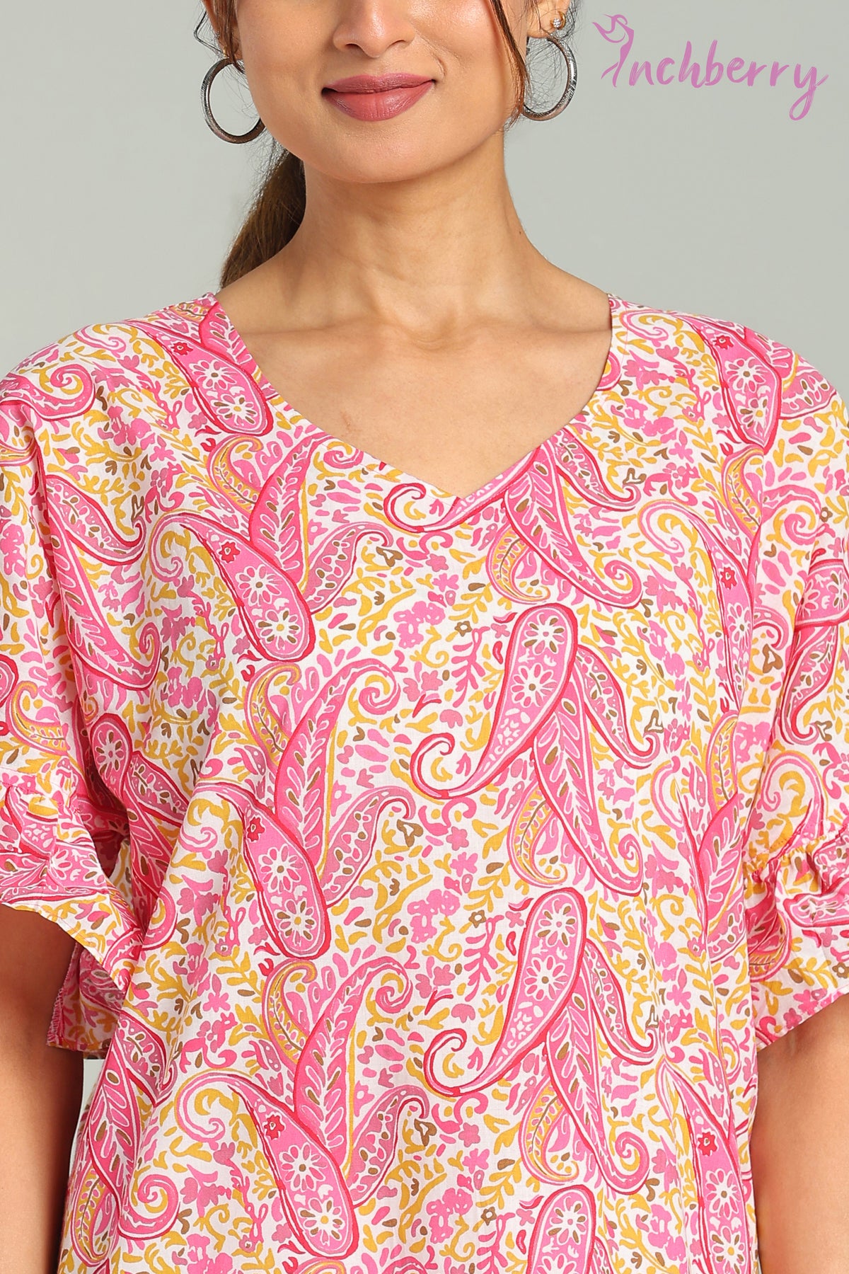 Cotton modern nightgown