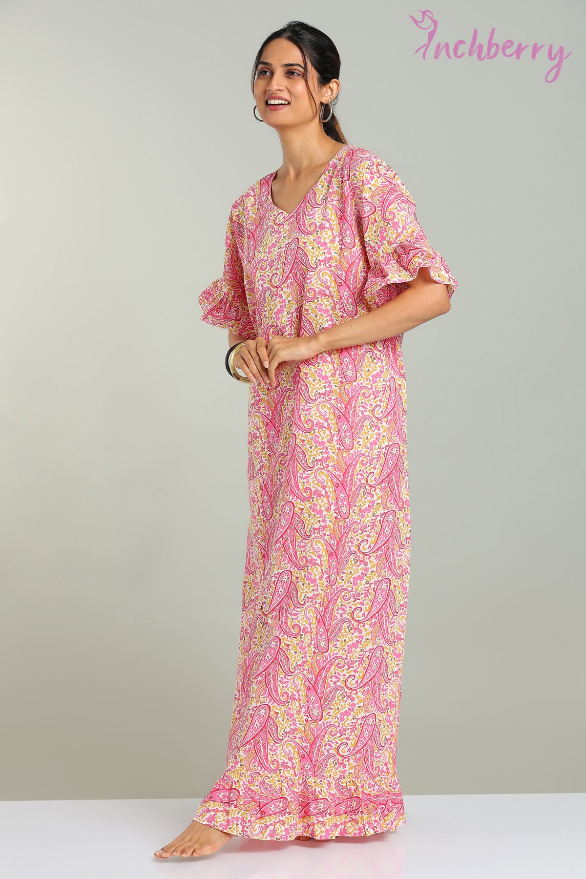 Cotton modern nightgown