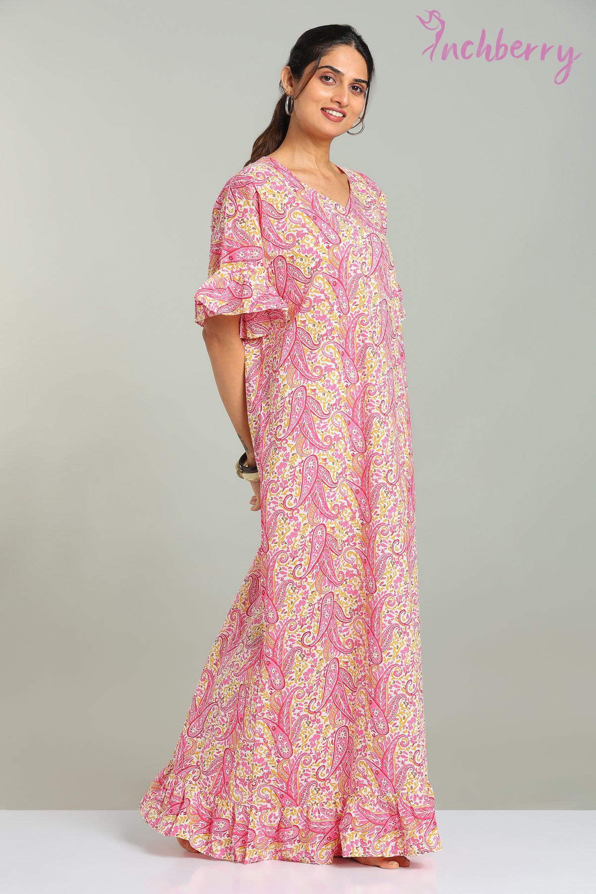 Cotton modern nightgown
