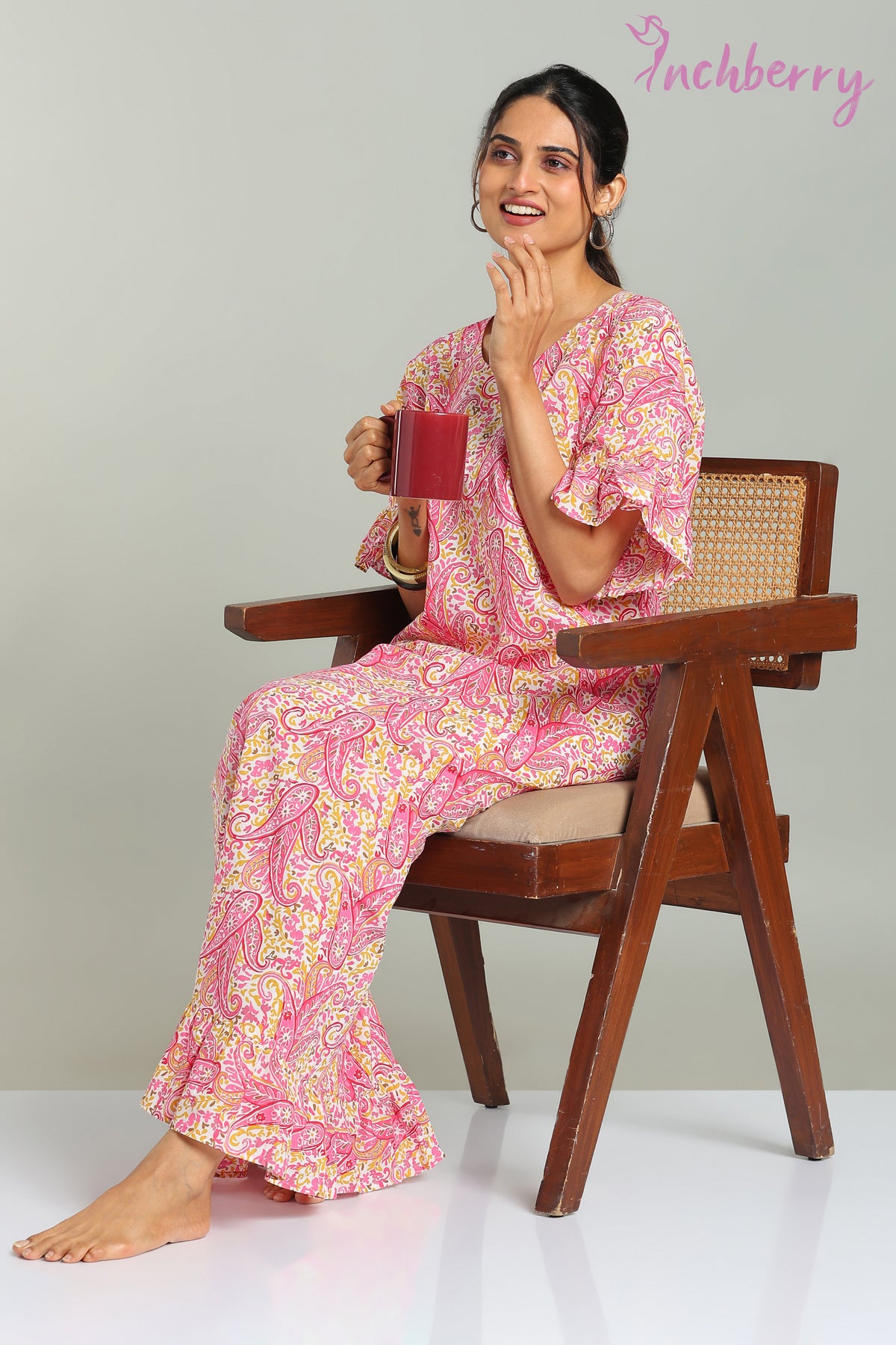 Cotton modern nightgown