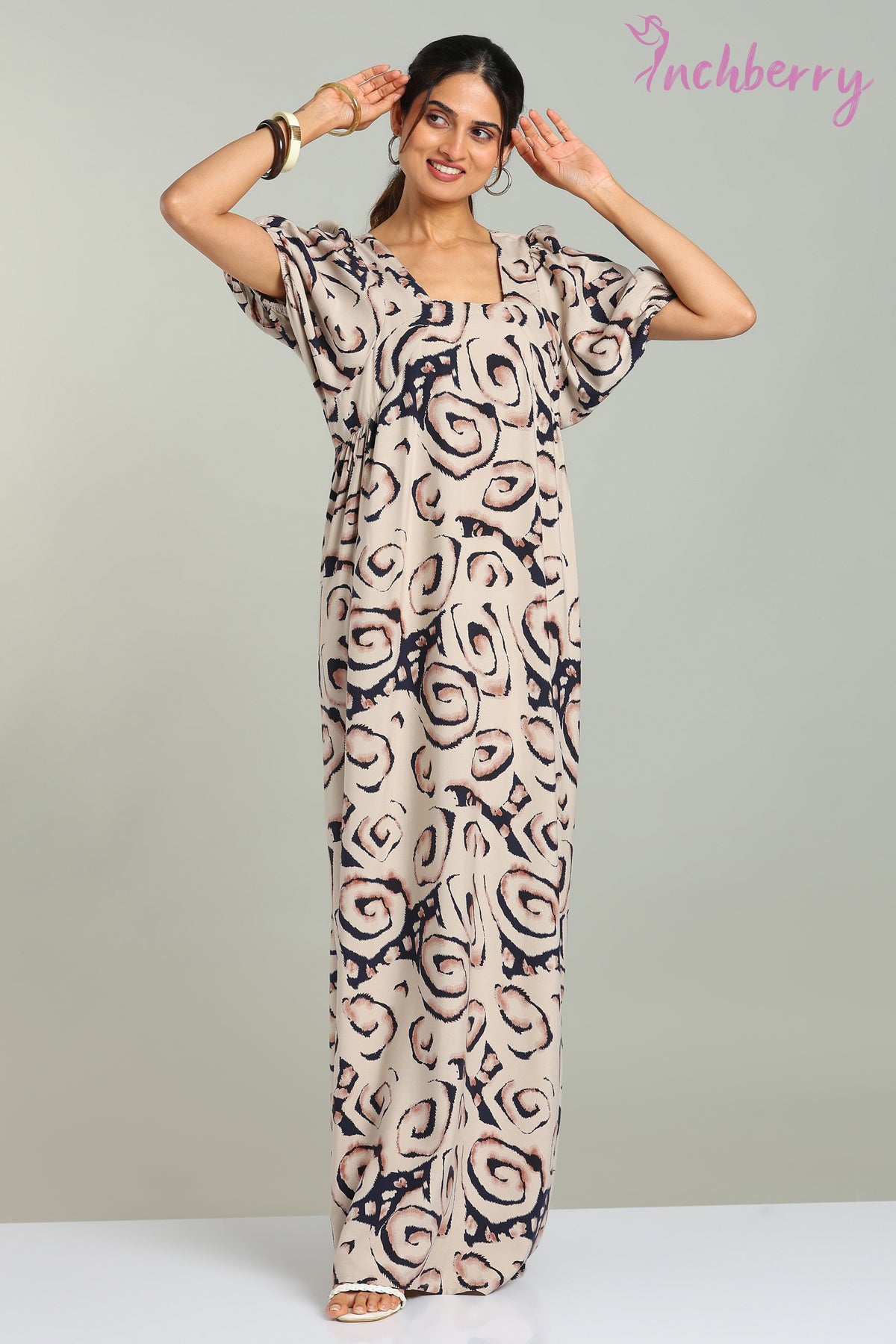 Stylish rayon nightgown