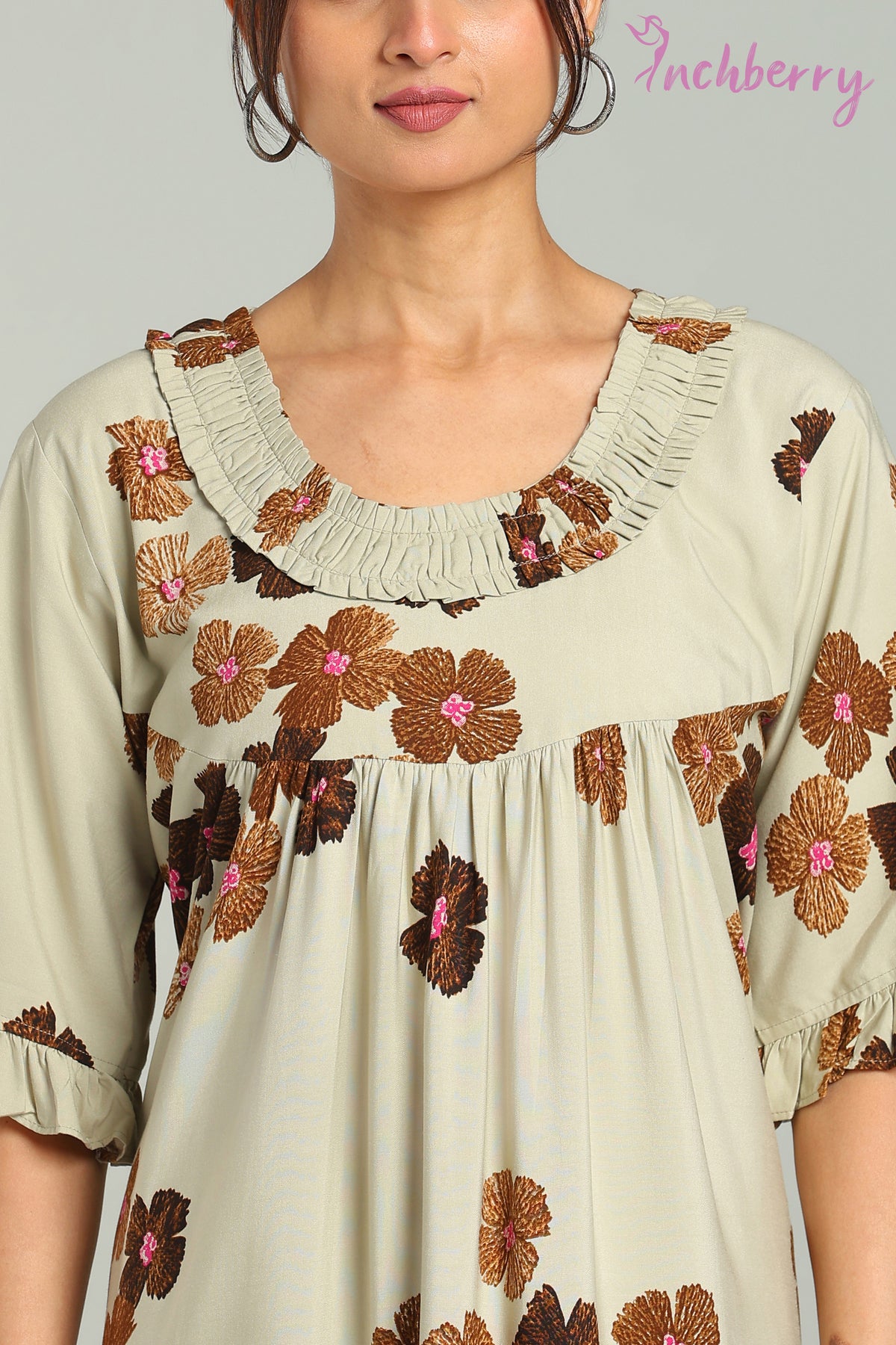 Stylish Rayon Night gown