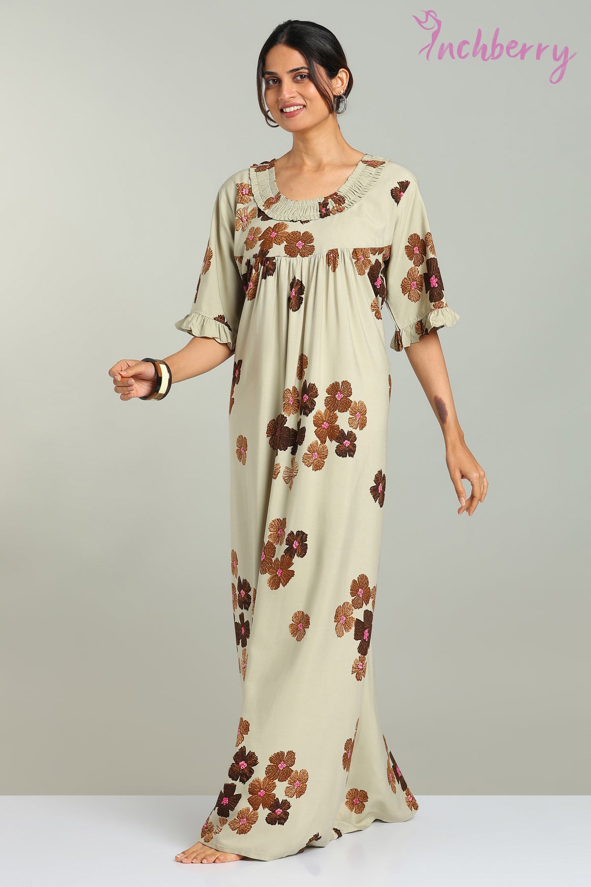 Stylish Rayon Night gown