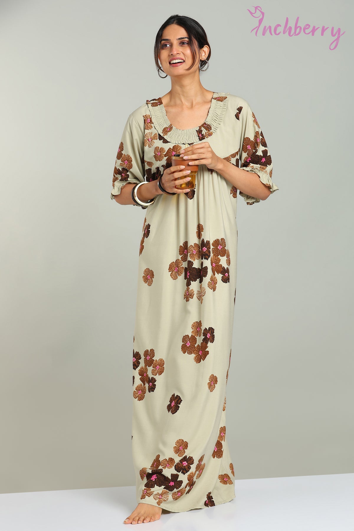 Stylish Rayon Night gown