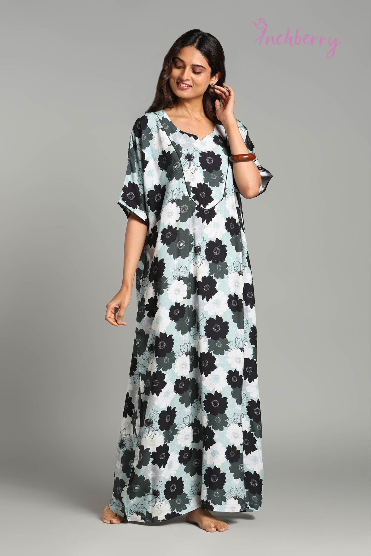 Light weight rayon nightgown