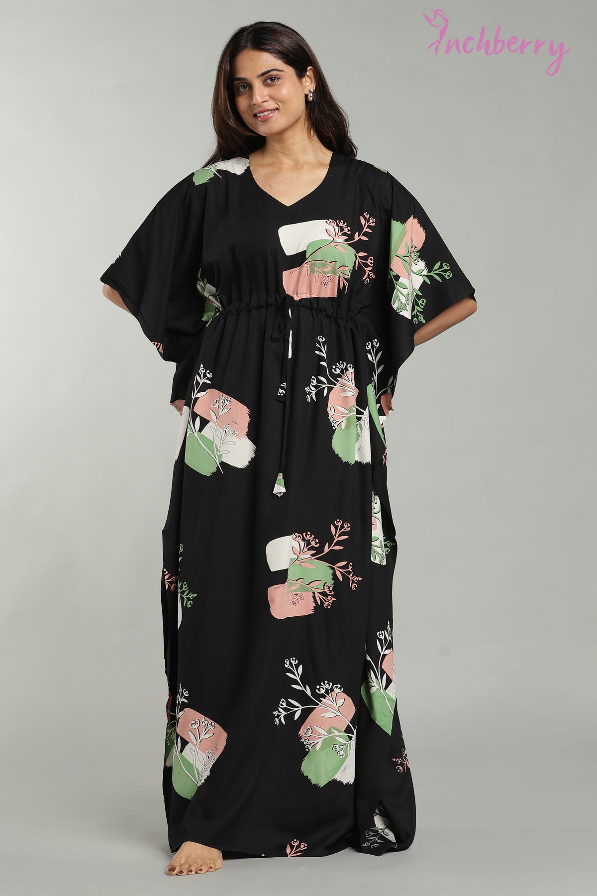 Stylish colour kaftan