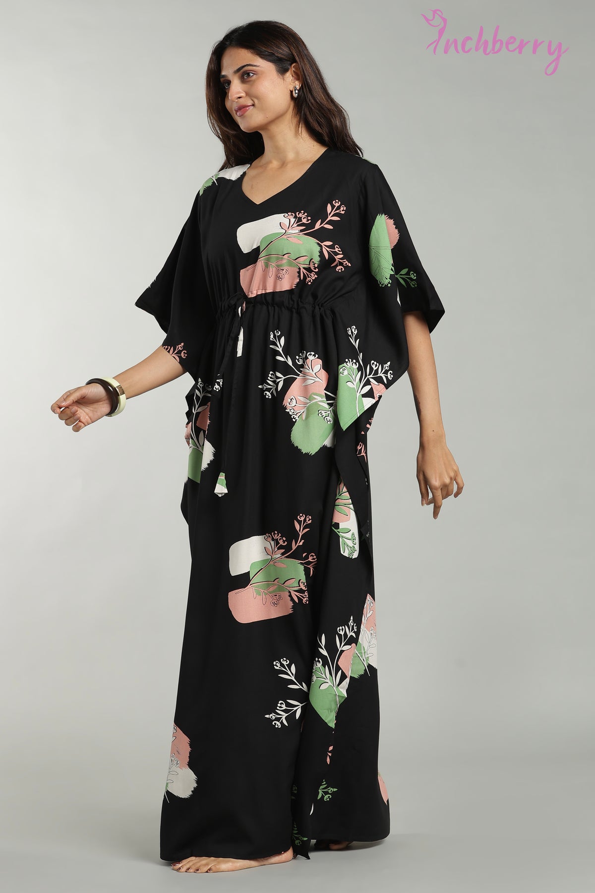 Stylish colour kaftan