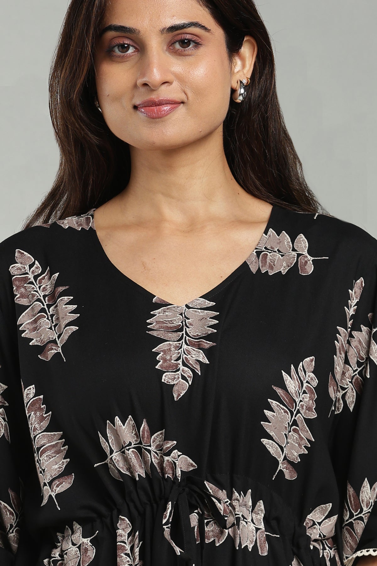 Heavy rayon kaftan for ladies