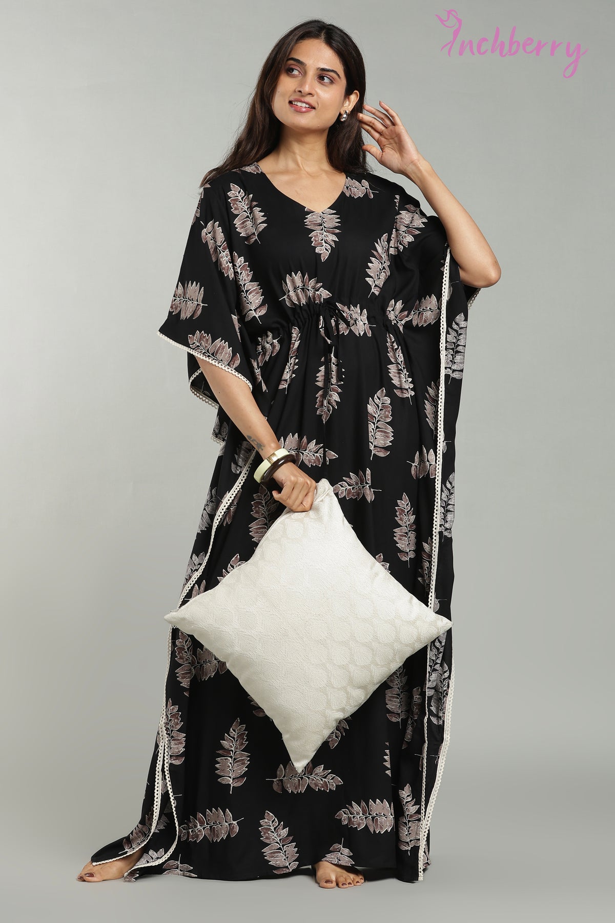 Heavy rayon kaftan for ladies