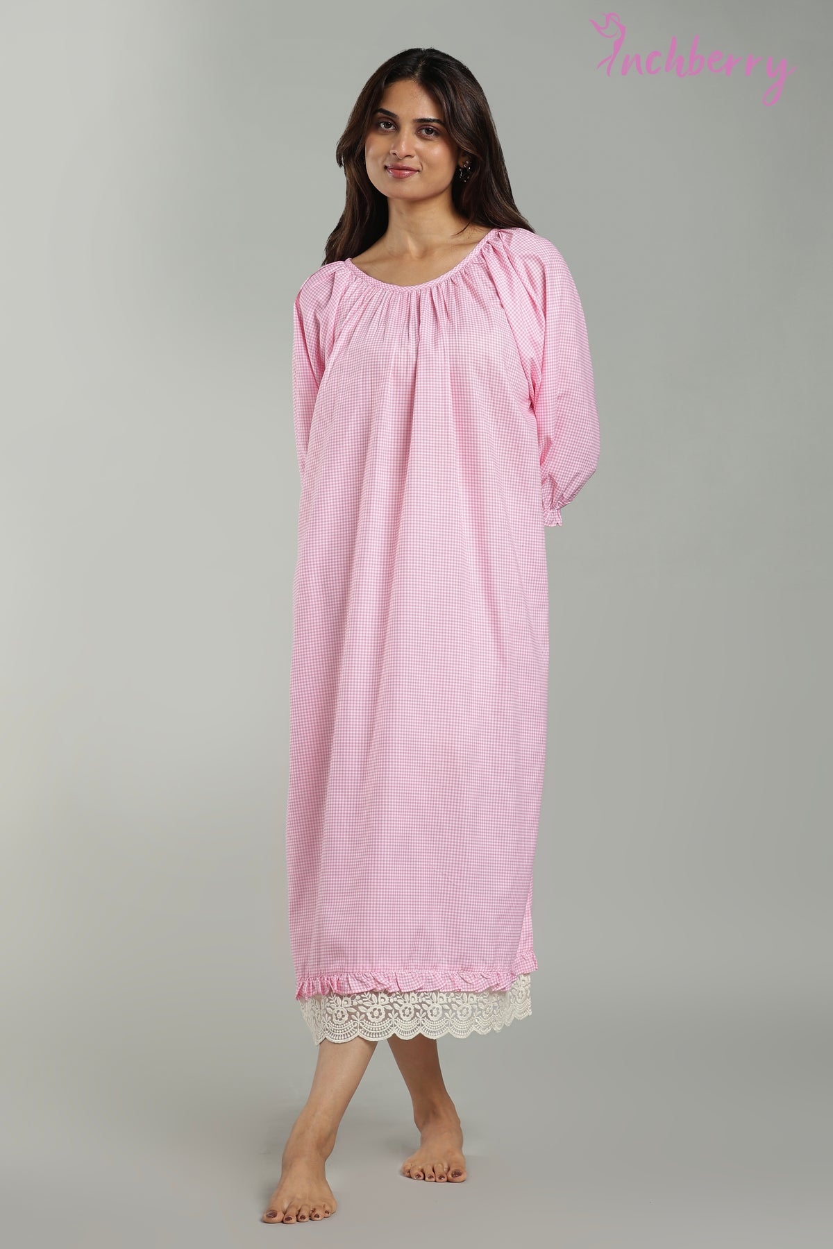 Short night gown for daily wear