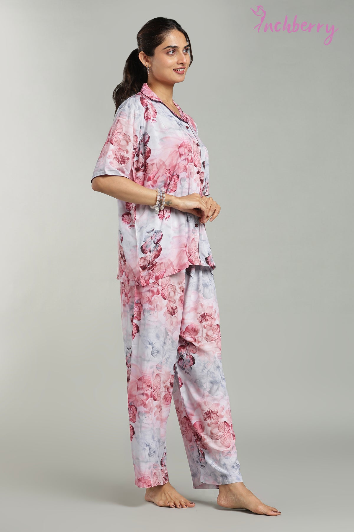 Rayon material pyjama set