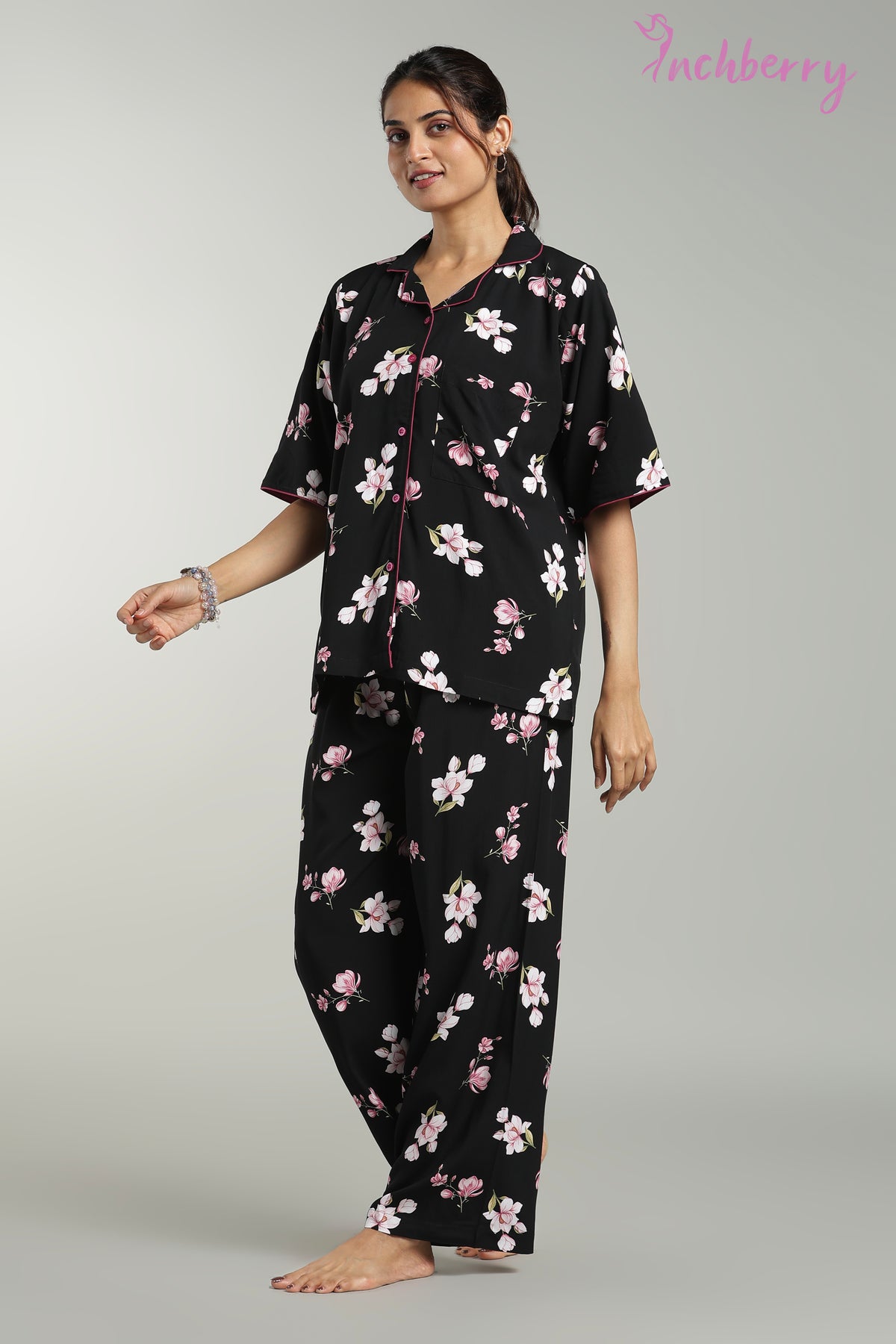 Pyjama Shirt Top Model