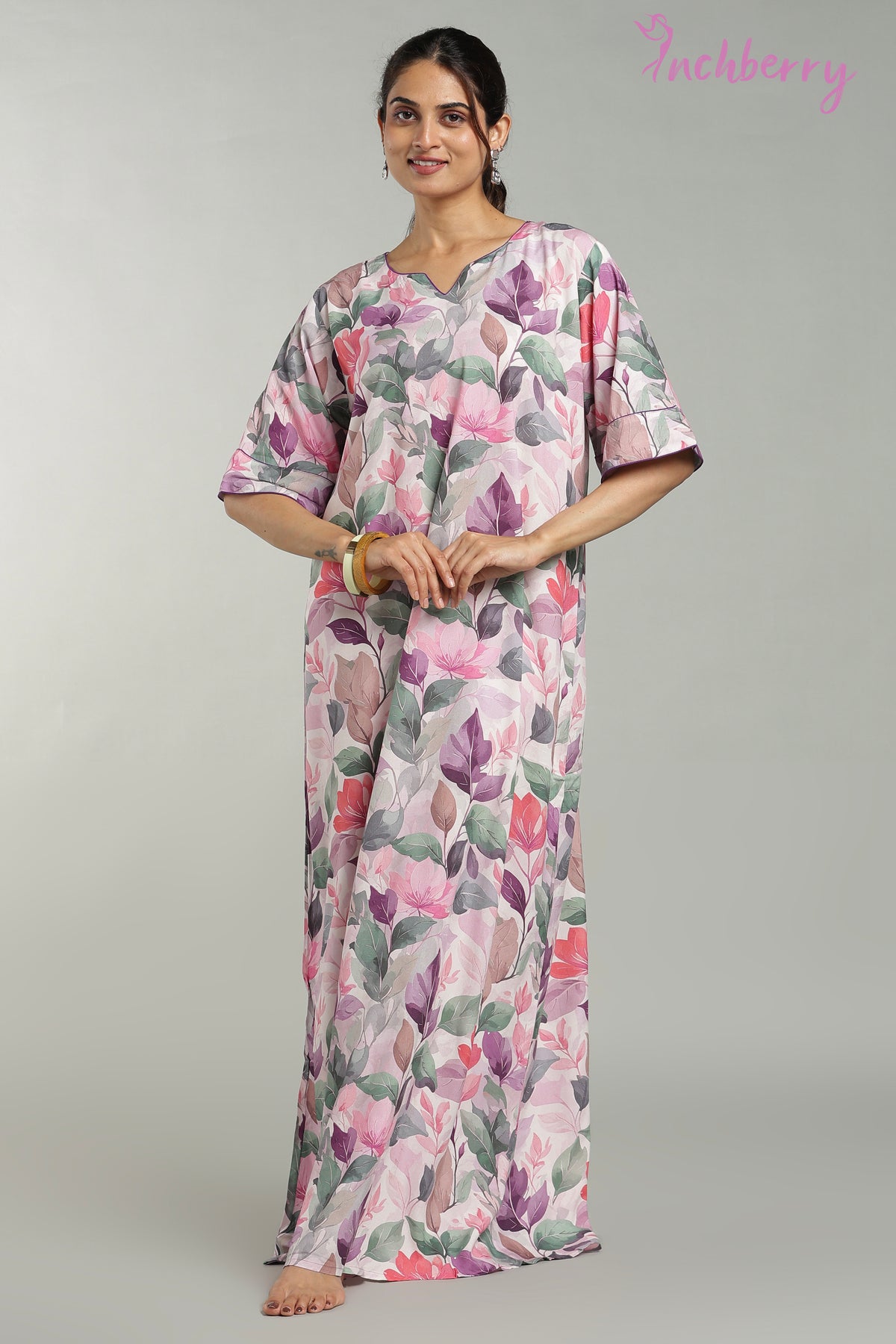Elegant nightgown daily wear