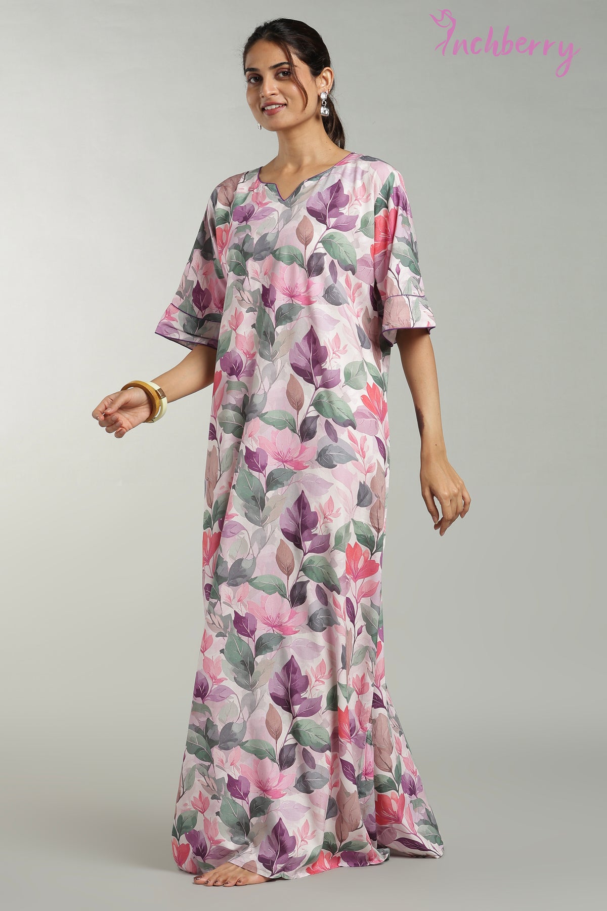 Elegant nightgown daily wear