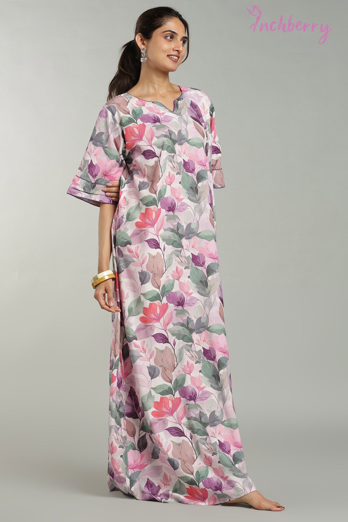 Elegant nightgown daily wear