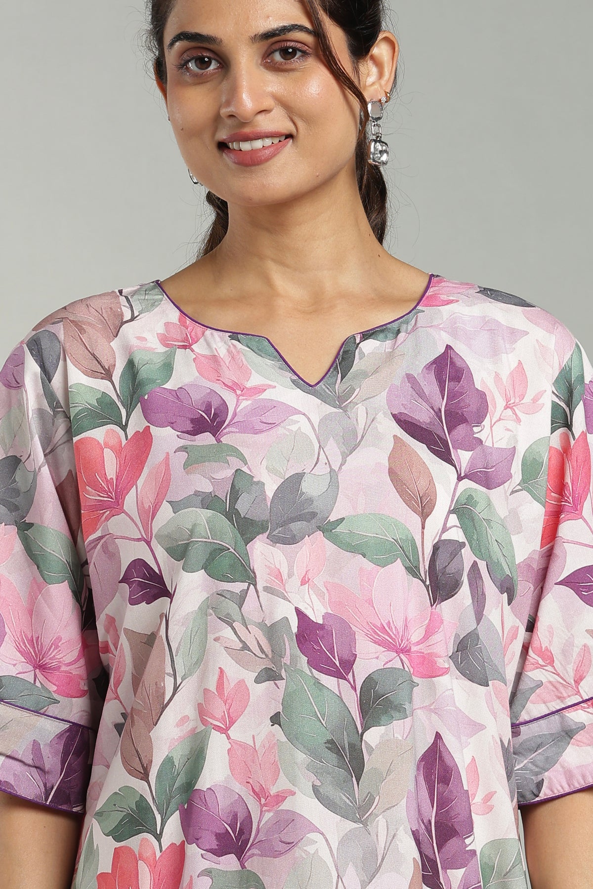 Elegant nightgown daily wear