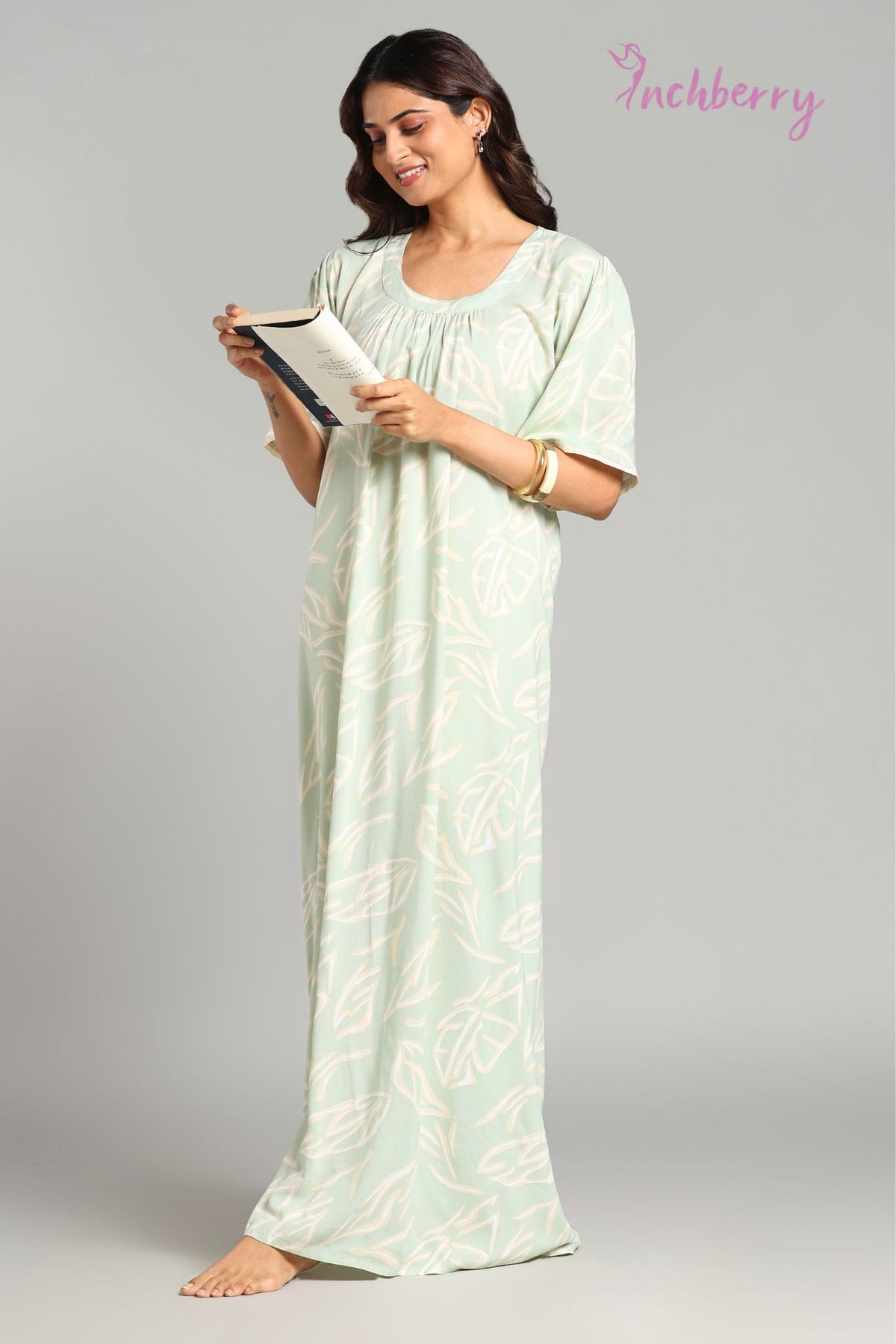Night gown relaxed fit for daily wear