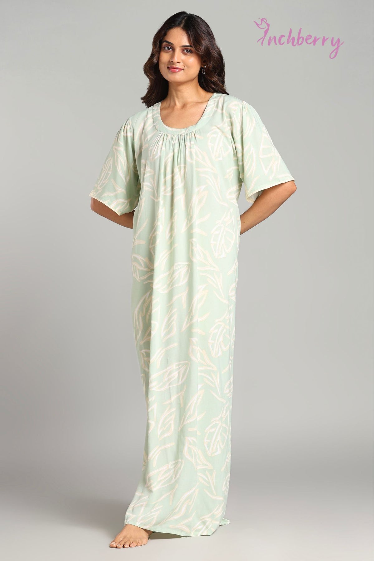 Night gown relaxed fit for daily wear