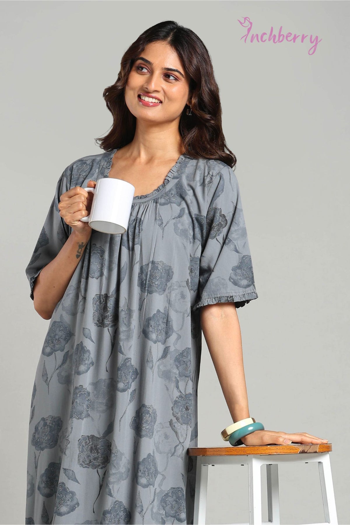 Daily wear night gown