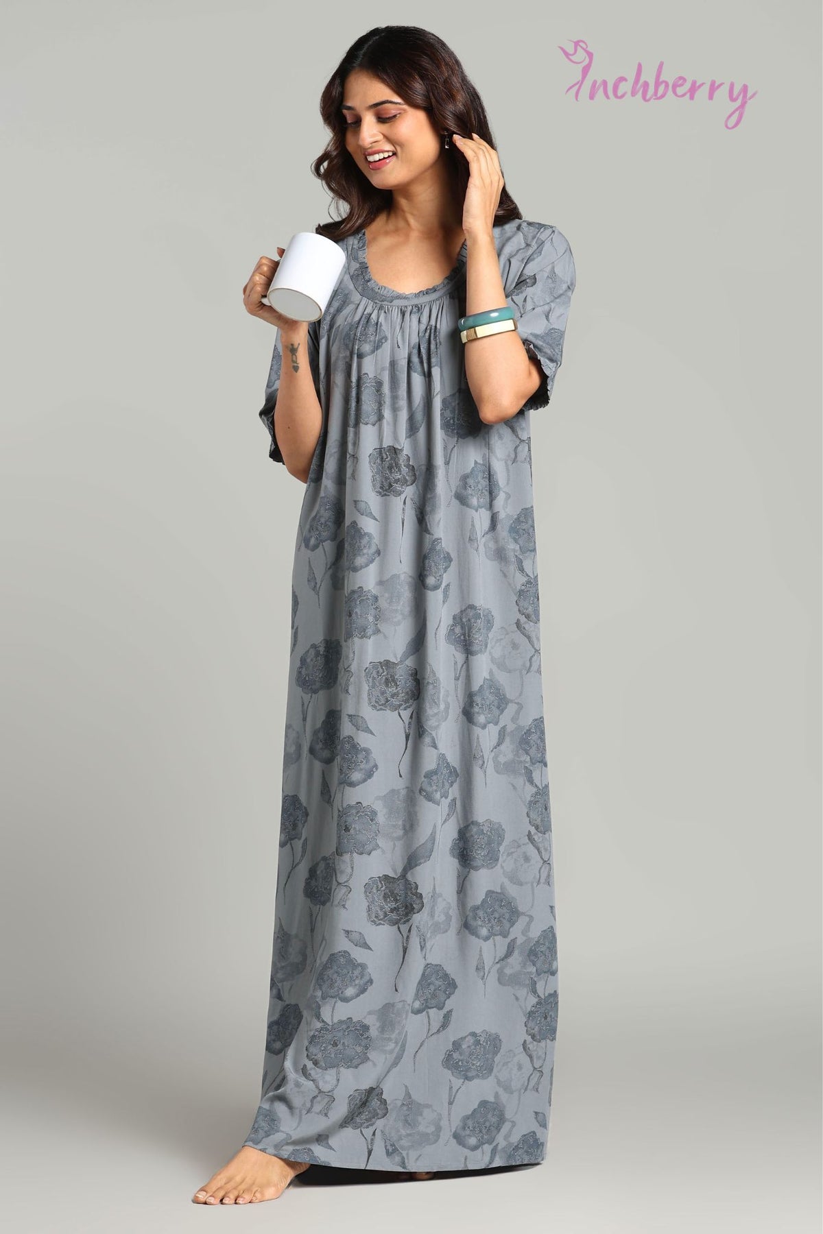 Daily wear night gown