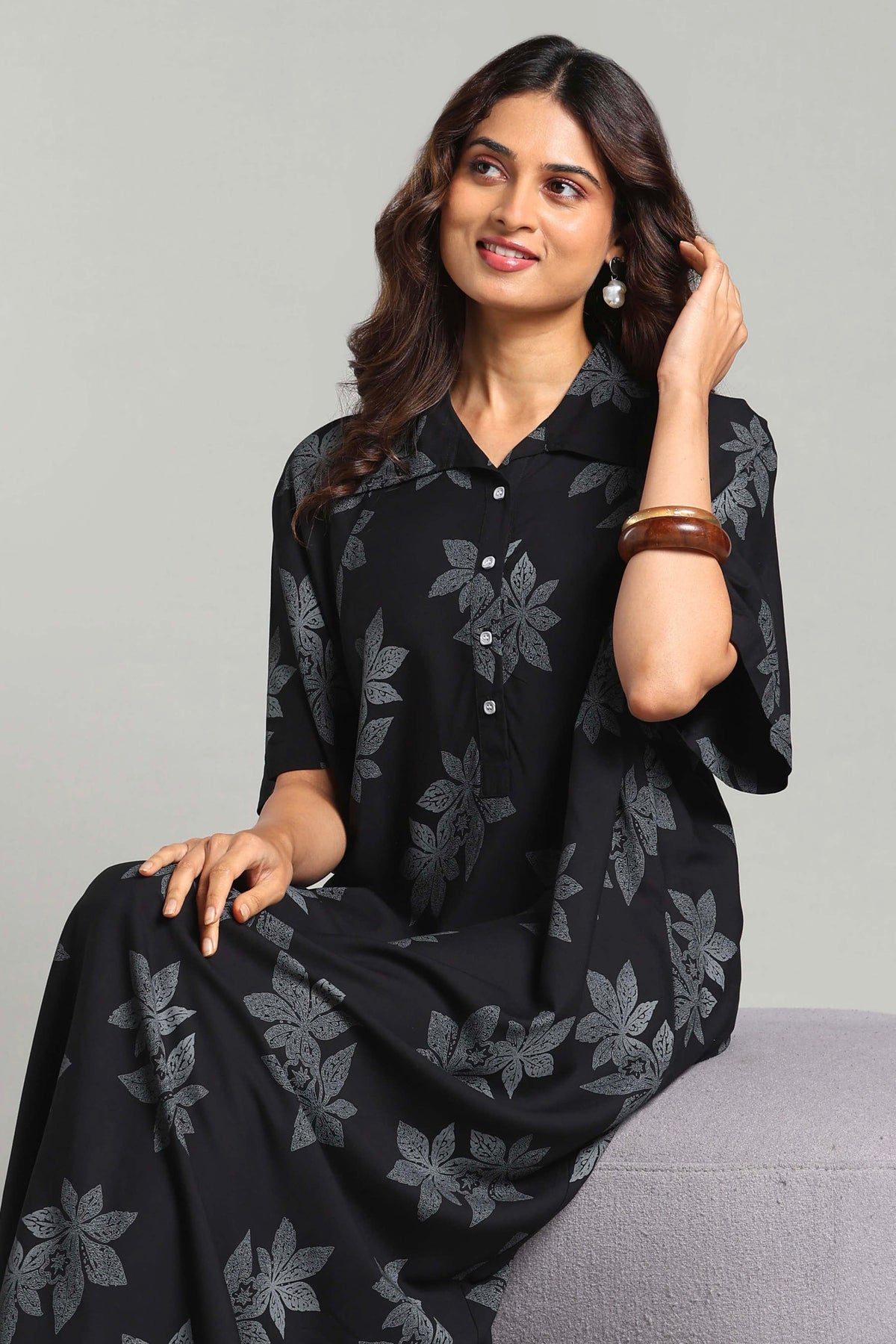 Heavy rayon Night gown