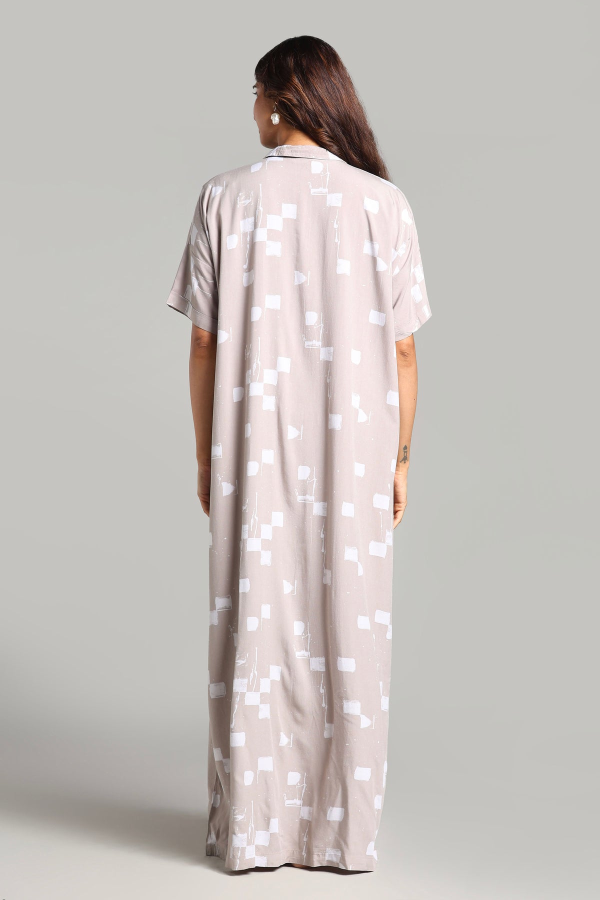 Heavy Rayon Front Open